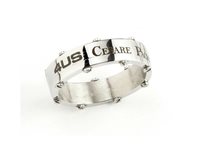 Ringe 4US: Cesare Paciotti Herr in Stahl 4UAN0436/22-22 - 4UAN0436/22-22